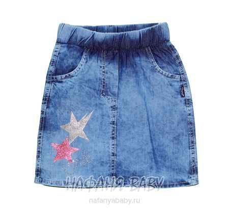 Детская джинсовая юбка AKIRA арт: 2628, 5-9 лет, 1-4 года, оптом Турция