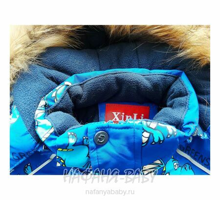 Детский зимний костюм арт.2801, от 3 до 7 лет, оптом Китай (Пекин), цвет синий, оптом Китай (Пекин)