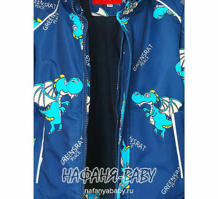 Детский зимний костюм арт.2801, от 3 до 7 лет, оптом Китай (Пекин), цвет темно-синий, оптом Китай (Пекин)