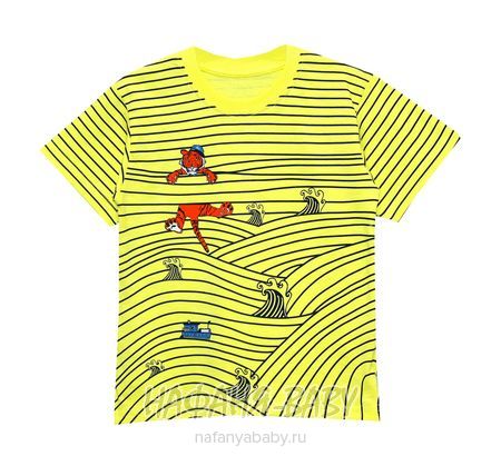 Детская футболка UNRULY, купить в интернет магазине Нафаня. арт: 2982 цвет желтый