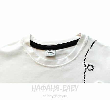 Детская футболка Con Con арт: 3004, 1-4 года, 5-9 лет, цвет белый, оптом Турция