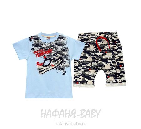 Детский костюм (футболка+шорты) Kumru, купить в интернет магазине Нафаня. арт: 3005.