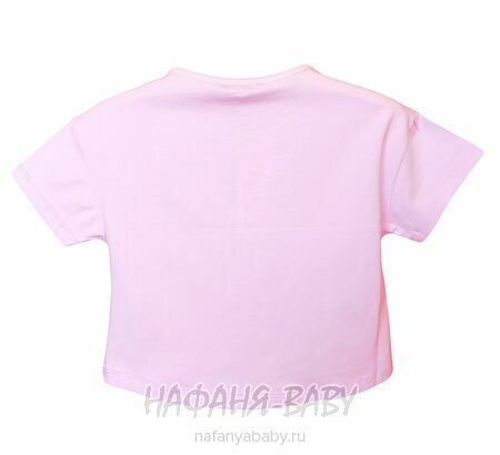 Модный кроп-топ MONILI арт: 3037, 10-15 лет, 5-9 лет, цвет сиреневый, оптом Турция