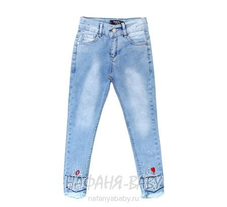 Подростковые джинсы TATI Jeans арт: 3055, 10-15 лет, 5-9 лет, оптом Турция