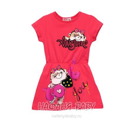 Детское трикотажное платье Lily Kids, купить в интернет магазине Нафаня. арт: 3056.