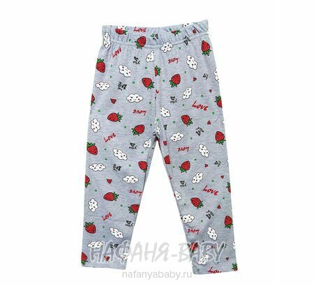 Детская пижама POLI FONI арт: 308, 5-9 лет, 1-4 года, цвет серый меланж, оптом Турция