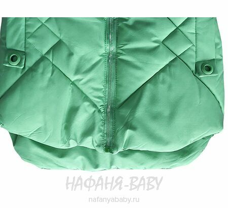 Зимняя куртка для девочки F.Z.B.D. арт: 3101, 5-9 лет, 1-4 года, цвет зеленый чай, оптом Китай (Пекин)