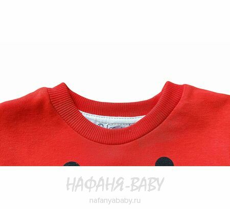 Детская пижама POLI FONI арт: 310, 5-9 лет, 1-4 года, цвет красный, оптом Турция