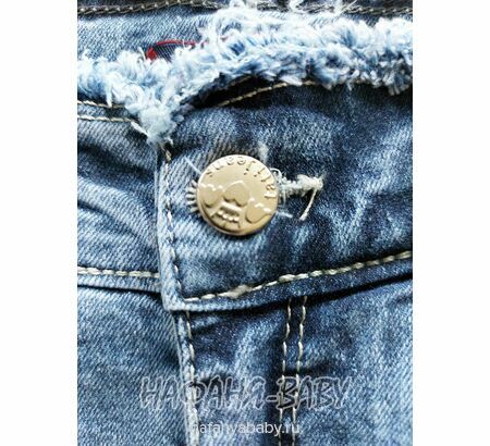 Подростковые джинсы TATI Jeans арт:3126, 8-12 лет, цвет синий, оптом Турция