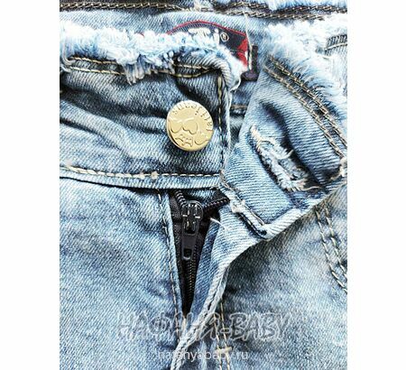 Детские джинсы TATI Jeans арт: 3125, 3-7 лет, цвет синий, оптом Турция