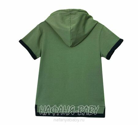 Футболка с капюшоном ALG, купить в интернет магазине Нафаня. арт: 322754, цвет дымчато-зеленый хаки