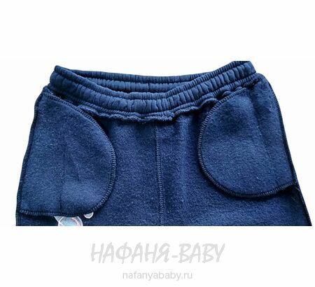 Теплые брюки с начесом MISIL, купить в интернет магазине Нафаня. арт: 3636 9-12, цвет темно-синий