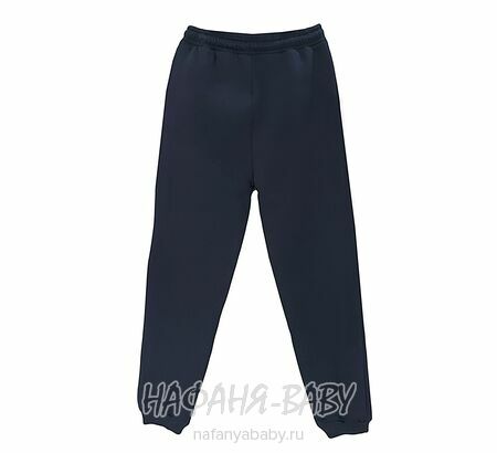 Теплые брюки с начесом MISIL арт: 3636 13-16, 10-15 лет, цвет темно-синий, оптом Турция