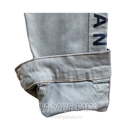 Джинсовая куртка TATI Jeans арт: 3892, 5-9 лет, 10-15 лет, цвет серый, оптом Турция