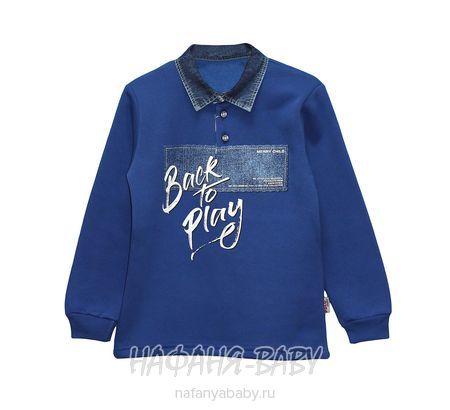 Подростковая утепленная рубашка-поло POLO MERRY, купить в интернет магазине Нафаня. арт: 393.