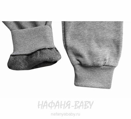 Подростковые утепленные брюки ILDES арт: 4082, 10-15 лет, цвет серый, оптом Турция