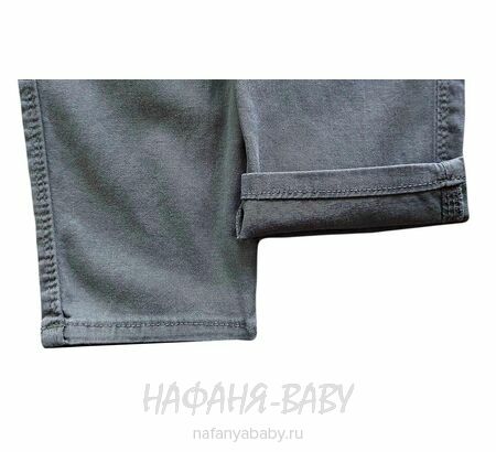 Детские летние брюки YAVRUCAK арт: 4256, 3-7 лет, цвет темно-серый, оптом Турция