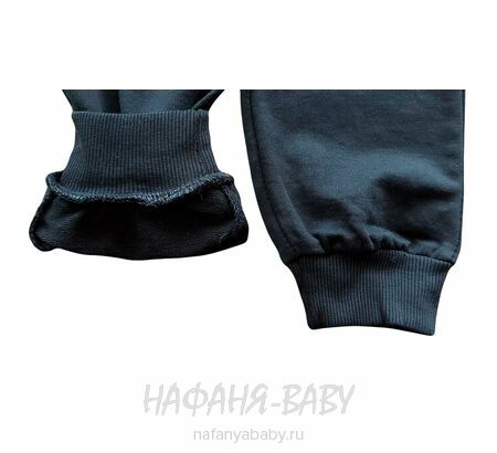 Детские трикотажные брюки ILDES арт. 4259, 4-10 лет, цвет черный, оптом Турция