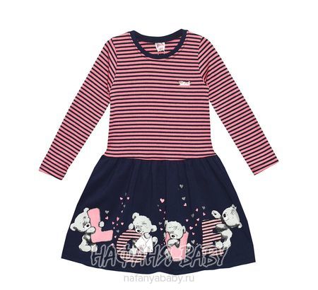 Детское трикотажное платье PINK, купить в интернет магазине Нафаня. арт: 4329.