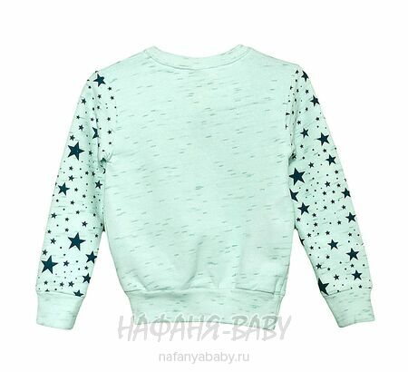 Свитшот для девочки NARMINI Турция арт. 4451 2-3 года, цвет св.зеленый меланж