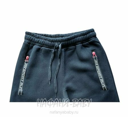 Теплые брюки с начесом ILDES, купить в интернет магазине Нафаня. арт: 4962, цвет темно-синий