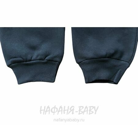 Теплые брюки с начесом ILDES, купить в интернет магазине Нафаня. арт: 4962, цвет темно-синий