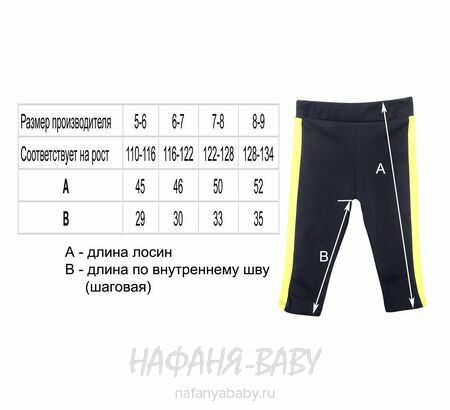 Костюм (туника + лосины) SMILE, купить в интернет магазине Нафаня. арт: 5052.