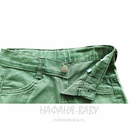 Детский костюм (поло + шорты) YTM арт. 510 от 1 до 4 лет, цвет белый с хаки, оптом Турция