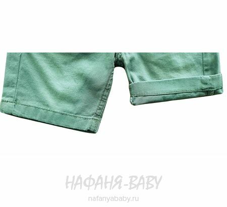 Детский костюм (поло + шорты) YTM арт. 510 от 1 до 4 лет, цвет белый с хаки, оптом Турция