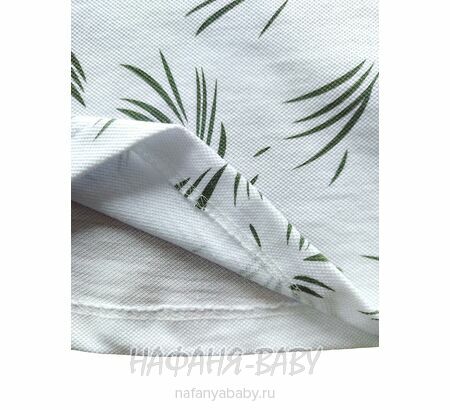 Детский костюм (поло + шорты) YTM арт. 510 от 1 до 4 лет, цвет белый с хаки, оптом Турция