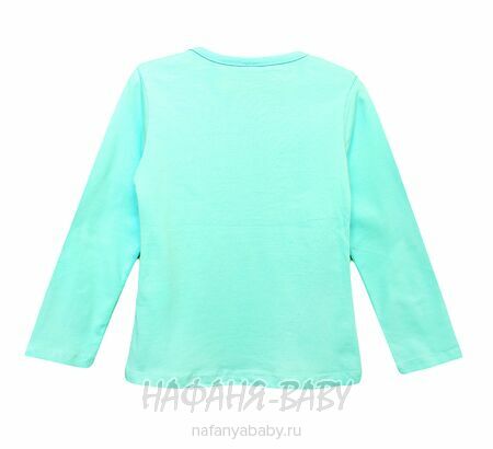 Детский лонгслив с паетками NARMINI арт: 5717, 5-9 лет, 1-4 года, цвет аквамариновый, оптом Турция