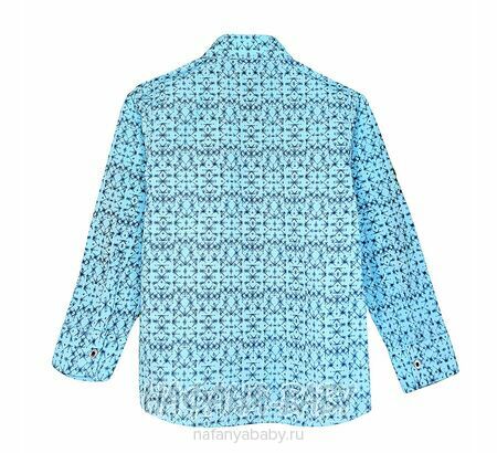 Детская рубашка WAXMEN арт: 5123, 5-9 лет, цвет голубой, оптом Турция