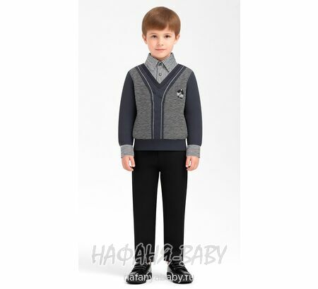 Детская рубашка-джемпер SOOW, купить в интернет магазине Нафаня. арт: 5134.