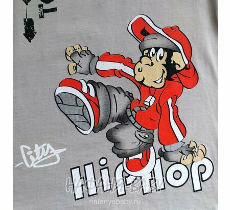 Детский костюм (футболка+шорты) MIXIMA арт: 5150, 1-4 года, 5-9 лет, цвет бежевый, оптом Турция