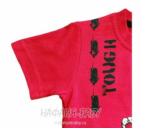 Детский костюм (футболка+шорты) MIXIMA арт: 5150, 1-4 года, 5-9 лет, цвет красный, оптом Турция