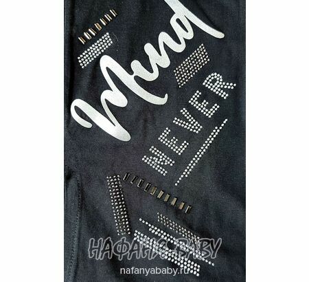 Платье-туника LILY Kids арт: 5159, 10-15 лет, 5-9 лет, цвет черный, оптом Турция