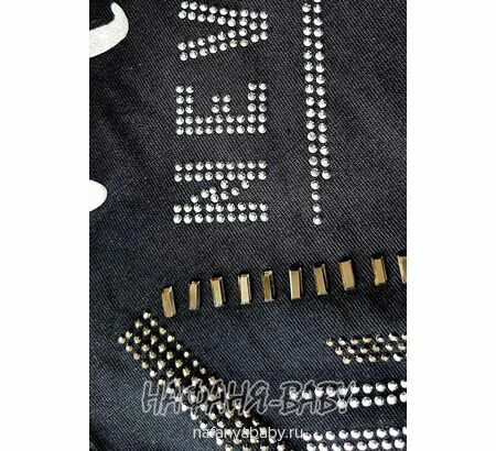 Платье-туника LILY Kids арт: 5159, 10-15 лет, 5-9 лет, цвет черный, оптом Турция