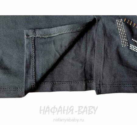 Платье-туника LILY Kids арт: 5159, 10-15 лет, 5-9 лет, цвет черный, оптом Турция