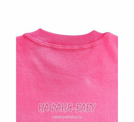 Детский лонгслив с принтом UNRULY, купить в интернет магазине Нафаня. арт: 5468, цвет розовый