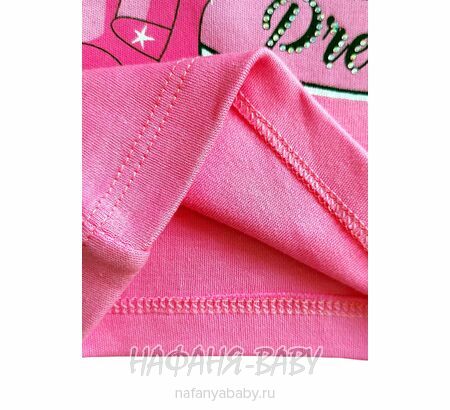 Купить детский лонгслив UNRULY арт: 5468 для девочки 1-3 года, цвет розовый, оптом Турция