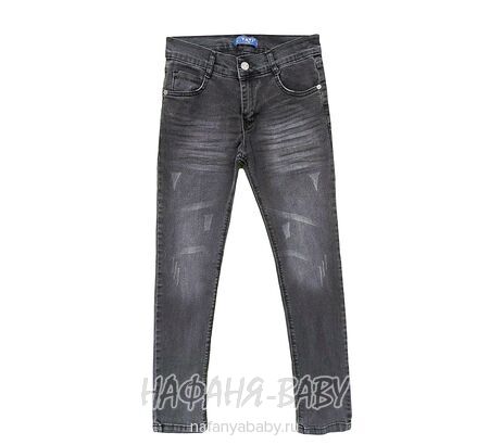 Подростковые джинсы TATI Jeans  арт: 5612, 13-17 лет, цвет черный, оптом Турция