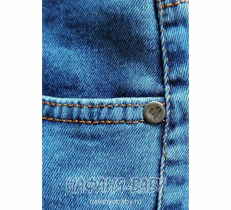 Купить подростковые джинсы slim fit SERCINO арт: 57424, 10-15 лет, цвет синий, оптом Турция