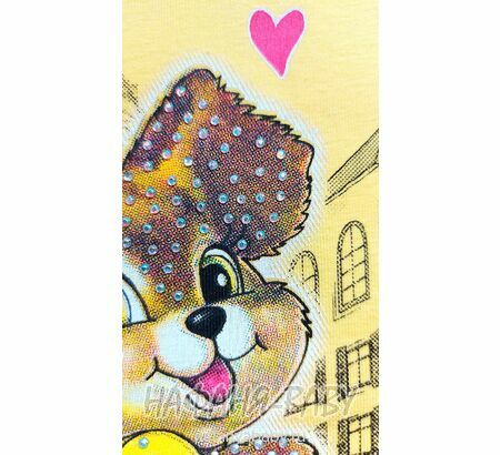 Купить утепленную водолазку ЗАЙКА NARMINI арт: 5800, 1-4 года, цвет желтый, оптом Турция