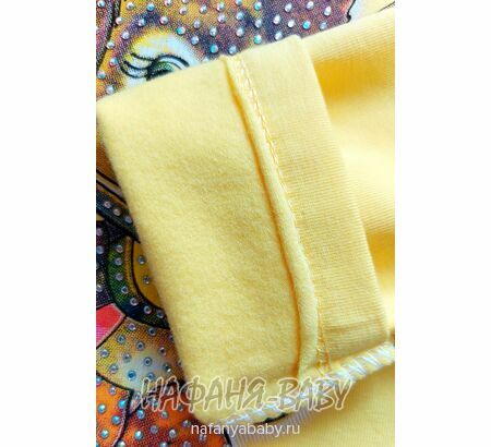 Купить утепленную водолазку ЗАЙКА NARMINI арт: 5800, 1-4 года, цвет желтый, оптом Турция