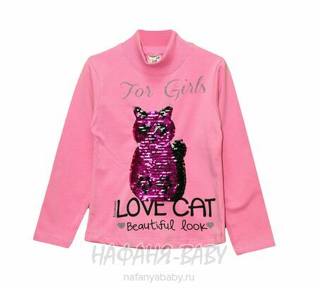 Утепленная водолазка NARMINI арт: 5818, 5-9 лет, 1-4 года, цвет розовый, оптом Турция