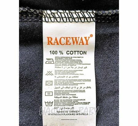 Детские трикотажные шорты RCW арт. 5822, 5-8 лет, цвет черный, оптом Турция