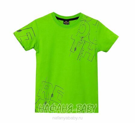 Подростковая футболка RCW арт. 5823, 10-14 лет, цвет зеленый, оптом Турция
