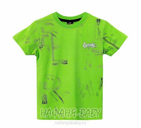 Подростковая футболка RCW арт. 5829, 10-14 лет, цвет зеленый, оптом Турция