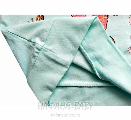 Водолазка с легким начесом КОТЯТА NARMINI арт: 5831, 1-4 года, цвет аквамариновый, оптом Турция