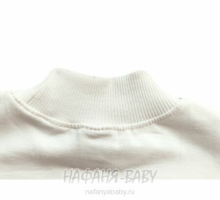 Детская утепленная водолазка NARMINI арт: 5832 для девочки 2-7 лет, цвет кремовый, оптом Турция